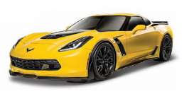 Chevrolet  - Corvette Z06 2015 yellow - 1:24 - Maisto - 39246y - mai39246y | Toms Modelautos