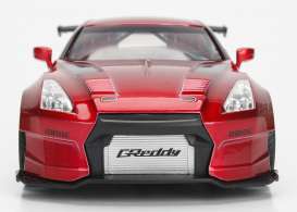 Nissan  - GT-R (R35) Ben Sopra candy red - 1:24 - Jada Toys - 98569 - jada98569cr | Toms Modelautos