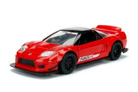 Acura  - NSX Type R wide body 2002 glossy red - 1:32 - Jada Toys - 98571WA1r - jada98571WA1r | Toms Modelautos