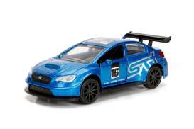 Subaru  - metallic blue - 1:32 - Jada Toys - 99118WA1b - jada99118WA1b | Toms Modelautos