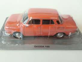 Skoda  - 100 orange - 1:43 - Magazine Models - PCskoda100o - MagPCskoda100o | Toms Modelautos
