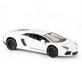 Lamborghini  - Aventador white - 1:18 - Rastar - rastar61300w | Toms Modelautos