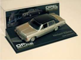 Opel  - Admiral B silver/balck - 1:43 - Magazine Models - OAdmiralB - MagOAdmiralB | Toms Modelautos