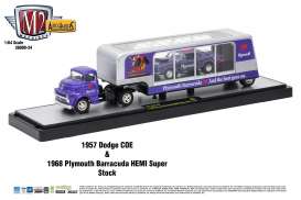 Dodge Plymouth - purple/silver - 1:64 - M2 Machines - 36000-24B - m2-36000-24B | Toms Modelautos