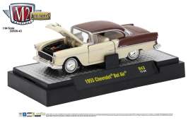 Chevrolet  - 1955 beige/bronze - 1:64 - M2 Machines - 32500-43B - M2-32500-43B | Toms Modelautos