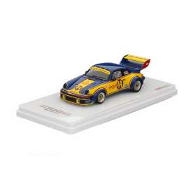 Porsche  - 1977 blue/yellow - 1:43 - TrueScale - m430227 - tsm430227 | Toms Modelautos