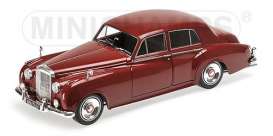 Bentley  - 1960 red - 1:18 - Minichamps - 100139955 - mc100139955 | Toms Modelautos