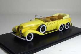 Hispano  - 1923 yellow - 1:43 - Great Lighting Models - GLM43215002 | Toms Modelautos