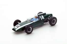 Cooper  - 1962 dark green - 1:43 - Spark - s4802 - spas4802 | Toms Modelautos