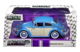Volkswagen  - 1958 blue/white - 1:24 - Jada Toys - 99050b - jada99050b | Toms Modelautos