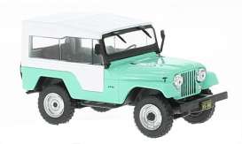 Jeep  - 1963 light green/white - 1:43 - Whitebox - 234 - WB234 | Toms Modelautos