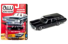 Chevrolet  - 1969 black - 1:64 - Auto World - 64142B - AW64142B | Toms Modelautos