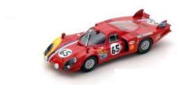 Alfa Romeo  - 33/2 1968 red - 1:43 - Spark - s4371 - spas4371 | Toms Modelautos