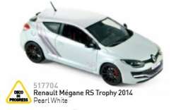 Renault  - 2014 pearl white - 1:43 - Norev - 517704 - nor517704 | Toms Modelautos