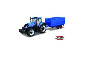 New Holland  - blue - 1:32 - Bburago - 44067 - bura44067 | Toms Modelautos
