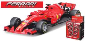 Ferrari  - 2018 red - 1:43 - Bburago - 36809R - bura36809R | Toms Modelautos