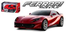 Ferrari  - 1 red - 1:43 - Bburago - 36032R - bura36032R | Toms Modelautos