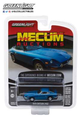 Datsun  - 240Z 1970 blue - 1:64 - GreenLight - 37140B - gl37140B | Toms Modelautos