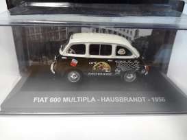 Fiat  - 1956 black/white - 1:43 - Magazine Models - PUBFI600haus - magPUBFI600haus | Toms Modelautos