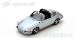 Porsche  - 911 1973 silver - 1:43 - Spark - S4926 - spaS4926 | Toms Modelautos