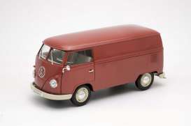 Volkswagen  - 1963 red - 1:18 - Welly - 18053r - welly18053r | Toms Modelautos