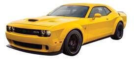 Dodge  - Challenger SRT 2018 yellow - 1:24 - Motor Max - 79350y - mmax79350y | Toms Modelautos
