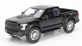 Ford  - F-150 Raptor 2017 glossy black - 1:24 - Jada Toys - 97756gbk - jada97756gbk | Toms Modelautos