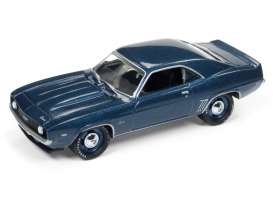 Chevrolet  - Camaro SS 1969 blue - 1:64 - Johnny Lightning - SP003B - JLSP003B | Toms Modelautos