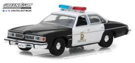 Pontiac  - LeMans Police 1977  - 1:64 - GreenLight - 42850B - gl42850B | Toms Modelautos