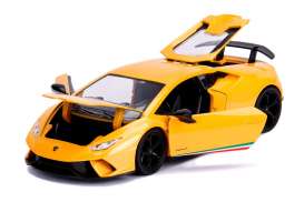 Lamborghini  - Huracan Performance 2017 yellow - 1:24 - Jada Toys - 99355y - jada99355y | Toms Modelautos
