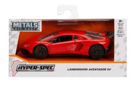 Lamborghini  - Aventador SV 2017 glossy red - 1:32 - Jada Toys - 30109r - jada30109r | Toms Modelautos