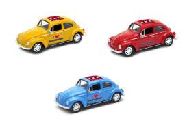 Volkswagen  - Beetle 1963 various - 1:34 - Welly - 42343AM - welly42343AM | Toms Modelautos