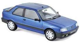 Peugeot  - 309 GTi 1992 miami blue - 1:18 - Norev - 184881 - nor184881 | Toms Modelautos