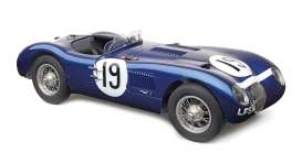Jaguar  - C-Type XKC 1952 blue - 1:18 - CMC - 192 - cmc192 | Toms Modelautos