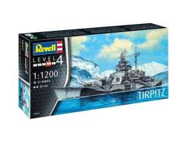 Boats  - Tirpitz  - 1:1200 - Revell - Germany - 65822 - revell65822 | Toms Modelautos