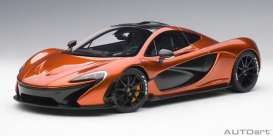 McLaren  - volcano orange - 1:18 - AutoArt - 76025 - autoart76025 | Toms Modelautos