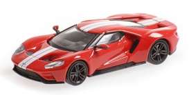 Ford  - GT 2018 red - 1:87 - Minichamps - 870088021 - mc870088021 | Toms Modelautos
