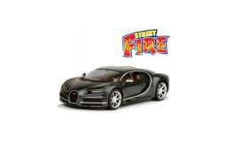 Bugatti  - Chiron dark grey - 1:43 - Bburago - 30348dgy - bura30348dgy | Toms Modelautos