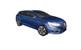 Renault  - Megane 2016 blue - 1:43 - Norev - 517790 - nor517790 | Toms Modelautos