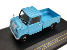 Honda  - T360 pick-up 1963 light blue - 1:43 - First 43 - F43-080 | Toms Modelautos