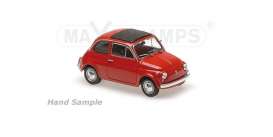 Fiat  - 500L 1965 red - 1:43 - Maxichamps - 940121600 - mc940121600 | Toms Modelautos