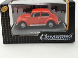 Volkswagen  - Beetle red/white - 1:72 - Cararama - 711ND-021A2 - cara711ND-021A2 | Toms Modelautos