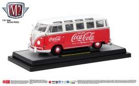 Volkswagen  - Microbus DeLuxe 1960 red/white - 1:24 - M2 Machines - 50300RW02 - M2-50300RW02 | Toms Modelautos