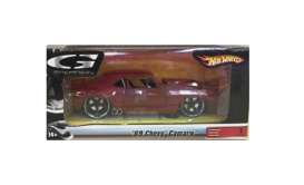 Chevrolet  - Camaro 1969 red/yellow flames - 1:24 - Hotwheels - L0259 - hwmvL0259 | Toms Modelautos
