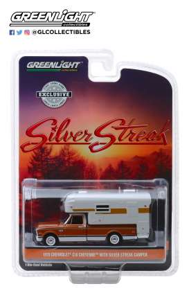 Chevrolet  - C-10 1970 brown/white - 1:64 - GreenLight - 30023 - gl30023 | Toms Modelautos