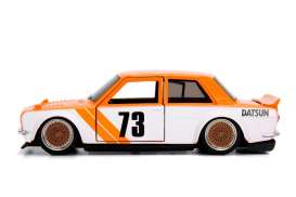 Datsun  - 510 1973 orange/white - 1:32 - Jada Toys - 99124 - jada99124o | Toms Modelautos
