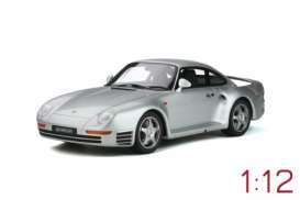 Porsche  - 959 1986 silver - 1:12 - GT Spirit - 218 - GT218 | Toms Modelautos