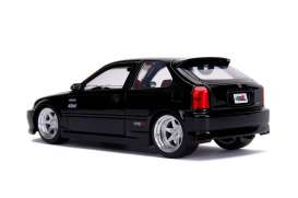 Honda  - Civic EK Type R 1997 glossy black - 1:24 - Jada Toys - 30719 - jada30719bk | Toms Modelautos