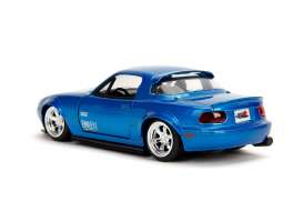 Mazda  - Miata 1990 metallic blue - 1:32 - Jada Toys - 30950 - jada30950b | Toms Modelautos