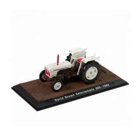 Tractor  - David Brown Selectamatic 880 1969 white/black - 1:32 - Magazine Models - TR7517029 - magTR7517029 | Toms Modelautos